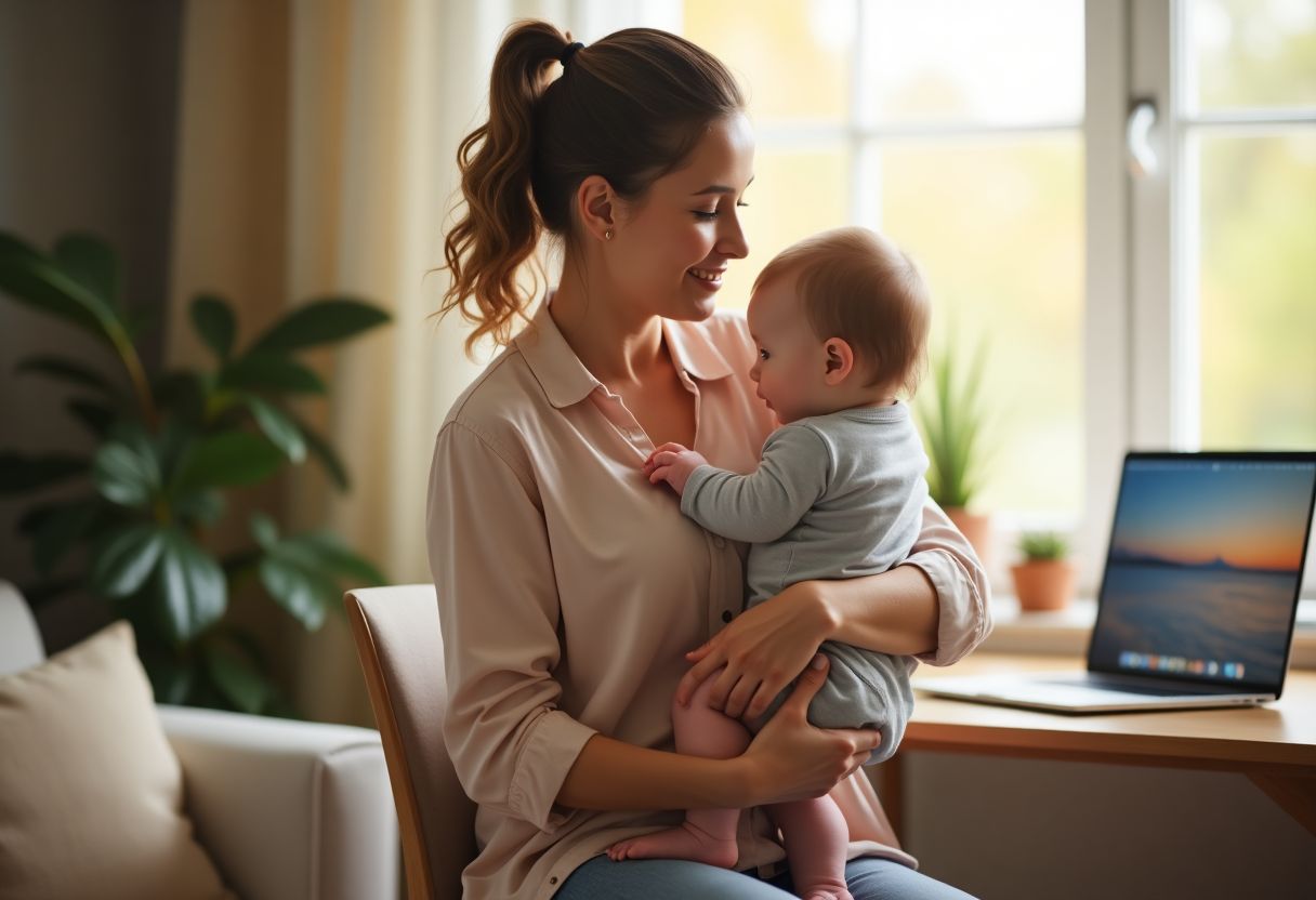 Préparer son retour de congé maternité : conseils pratiques pour une transition en douceur