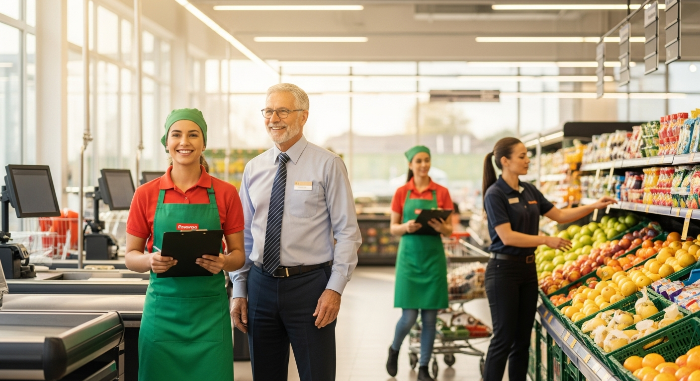 Les parcours professionnels possibles en grande distribution